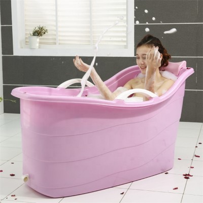 Free Shipment by Sea 2020 China Wholesale New design 118*56*62cm PVC portable adult bathtub for bathroom