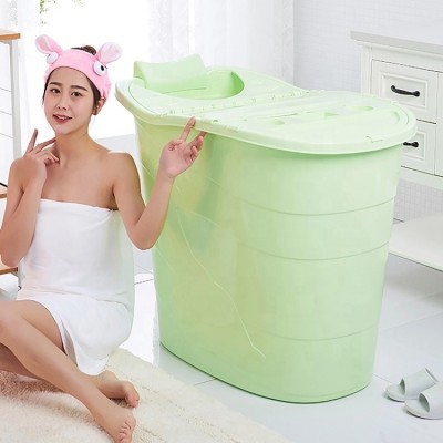 (Free Shipment by Sea) New products on china market PP5 material bathtubs round bathtub portable tub soak bath