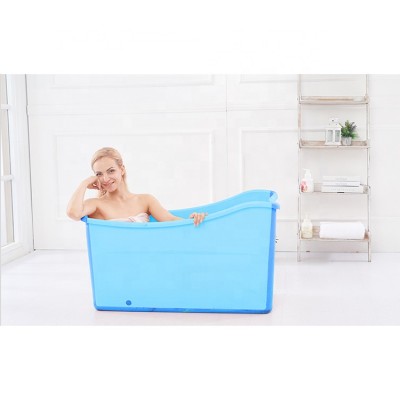 (Free Shipment by Sea) Brand new 100*56*50cm Plastic Portable bath bucket for Adults with high quality